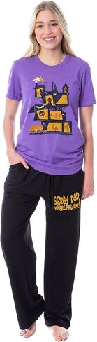 INTIMO Scooby-Doo Womens' Haunted House The Mystery Machine Sleep Pajama Set in Saudi Arabia