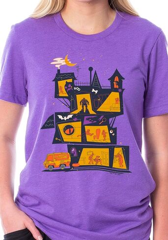 INTIMO Scooby-Doo Womens' Haunted House The Mystery Machine Sleep Pajama Set in Saudi Arabia
