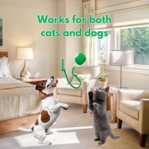 Speedy Tail 2.0 Cat Toy, 360°Automatic Rolling Ball, Smart Interactive Cat Toy, Smart Jumping Ball for Dogs, Speedy Tail 3.0, Automatic Dog Walker in Saudi Arabia