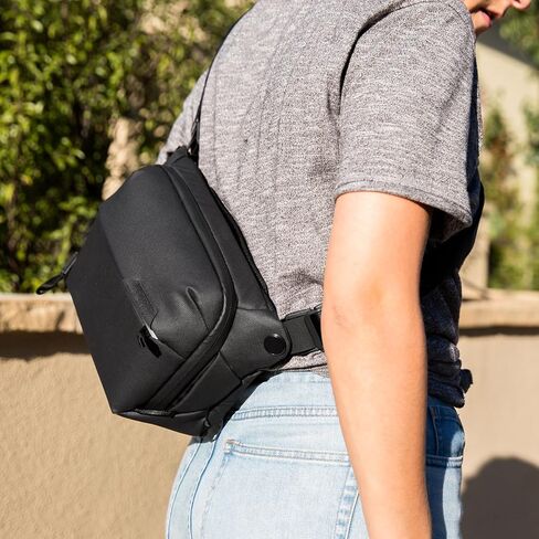 Peak Design Everyday Sling 10L أسود، حبال أو حمل على الكتف (BEDS-10-BK-3) in Saudi Arabia