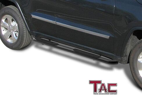TAC 3" Black Side Steps Side Bars Nerf Bars Step Rails Running Boards Compatible with 2009-2015 Honda Pilot Off Road Automotive Exterior Accessories - 2 Pieces in Saudi Arabia