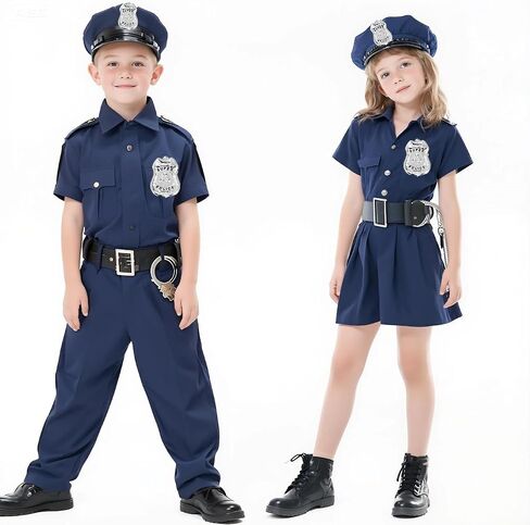 3Pcs Police Badge, Halloween Police Role Play Brooch Metal Cop Cosplay Costume Accessory in Saudi Arabia