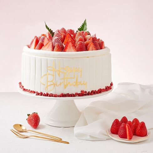 10 عبوات من أغطية كعكة عيد الميلاد السعيدة، أغطية كعكة أكريليك مرآة جانبية، أغطية كب كيك عيد ميلاد من الأكريليك الذهبي، أدوات تزيين الكيك بنفسك، مستلزمات حفلات أعياد الميلاد in Kuwait