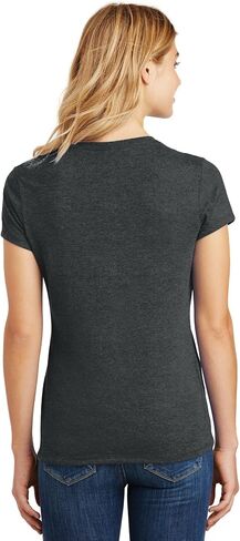 Ladies Perfect Tri-Blend Heather Crewneck T-Shirts Sizes in XS-4XL in Saudi Arabia