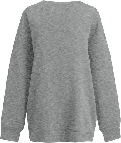 Plus Size Sweatshirts For Women V Neck Long Sleeve Sweatshirts Pullover Tops Oversized Cute Casual Plain Fall Outfits in Saudi Arabia