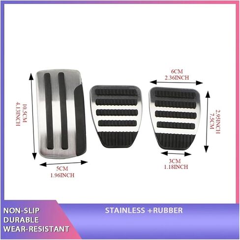 Car Pedal Cover for Nissan for X-Trail T31 for Qashqai J10 for Dualis for Teana for Pathfinder for Altima for Patrol Y62 for Juke Car Accelerator Pedal Car Pedals(at Pedal) in Saudi Arabia