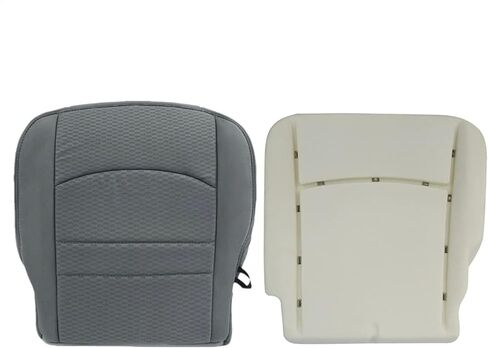 GXARTS Driver and Passenger Side Bottom & Foam Cushion Replacement Cloth Seat Cover Gray #X8 Fit for Dodge Ram 1500 2500 3500 4500 5500 2013 2014 2015 2016 2017 2018 in Saudi Arabia