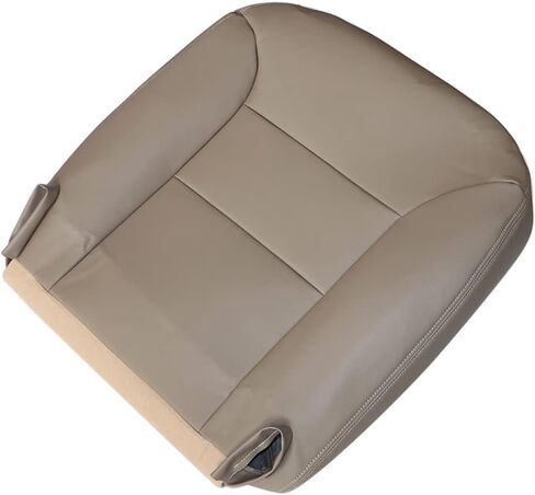 GXARTS Passenger Side Bottom Replacement Leather Seat Cover Tan Compatible with Chevy Suburban Tahoe Silverado GMC Yukon Sierra 1995 1996 1997 1998 1999 in Saudi Arabia