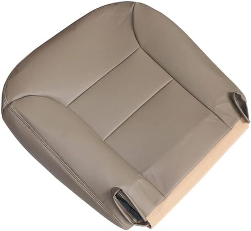 GXARTS Passenger Side Bottom Replacement Leather Seat Cover Tan Compatible with Chevy Suburban Tahoe Silverado GMC Yukon Sierra 1995 1996 1997 1998 1999 in Saudi Arabia
