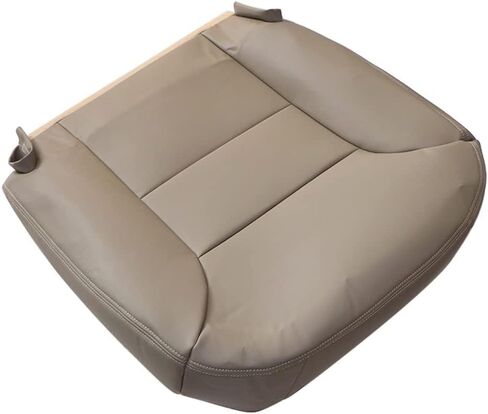 GXARTS Passenger Side Bottom Replacement Leather Seat Cover Tan Compatible with Chevy Suburban Tahoe Silverado GMC Yukon Sierra 1995 1996 1997 1998 1999 in Saudi Arabia