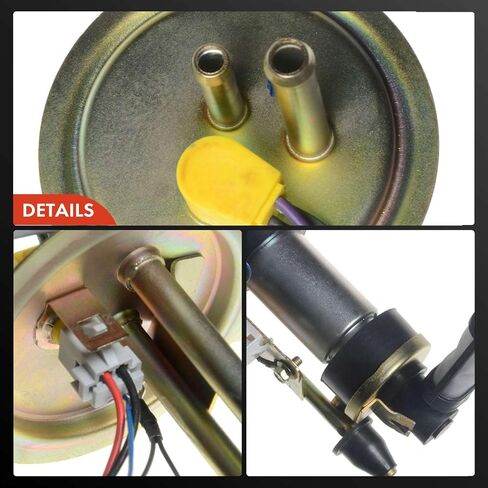 A-Premium Electric Fuel Pump Assembly with Sending Unit Compatible with Jeep Cherokee 1991 1992 1993 I4 2.5L 4.0L, Gas, Replace# E7072S, FE0108 in Saudi Arabia