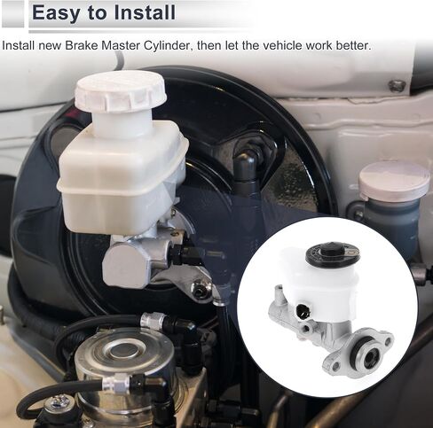 أسطوانة الفرامل الرئيسية لحجرة المحرك لسيارة Toyota Corolla Ae101 Ae111 1993-1995 أسطوانة رئيسية هيدروليكية متينة رقم 4720112870 مع خزان 1 قطعة in Saudi Arabia