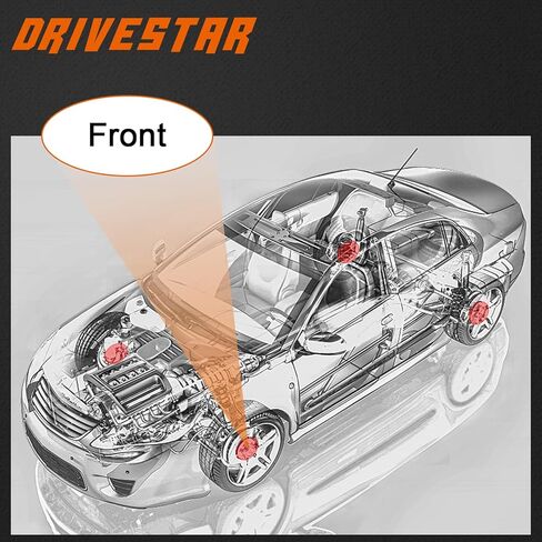 DRIVESTAR 51750-1J000 517501J000 محور العجلة الأمامية لـ 2011-2017 لسيارة Hyundai Accent، 2012-2017 لكيا ريو in Saudi Arabia