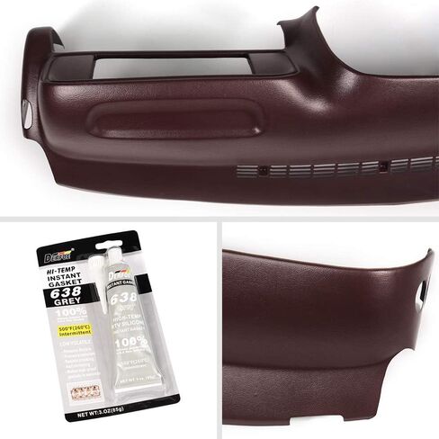 CHEDA Dash Dashboard Cover Cap Compatible with 1997-1999 Chevy Suburban Yukon Tahoe/1997-1998 Sierra Red in Saudi Arabia