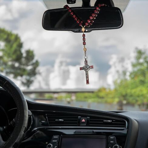 Relic Crystal Glass Rosary 3rd Class of Saint Lucy or Saint Lucia Patron of The Blind, Salesman Santa Lucía Patron de Ciegos, pobres, niños enfermos, in Kuwait