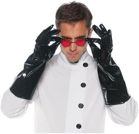 UNDERWRAPS Vinyl Gloves - Black in Saudi Arabia