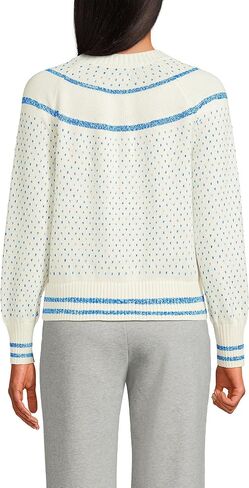 Lands' End Women's Drifter Raglan Sleeve Easy Fit Sweater in Saudi Arabia