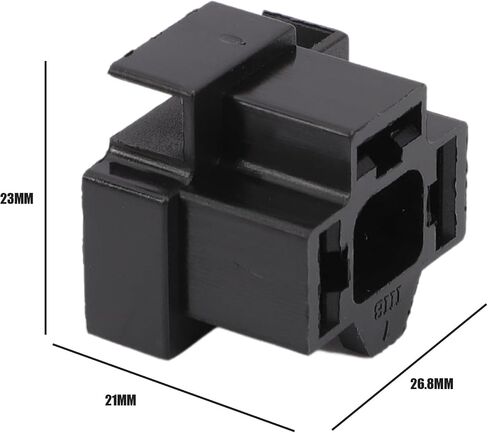 4Pcs H4 Bulb 3 Pin Headlight Connector with Clamps Repair Holder, Automotive Connector Plug 12V in Saudi Arabia