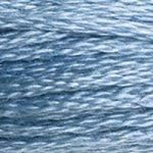 DMC 117-160 Mouline Stranded Cotton Six Strand Embroidery Floss Thread, Medium Grey Blue, 8.7-Yard in Saudi Arabia