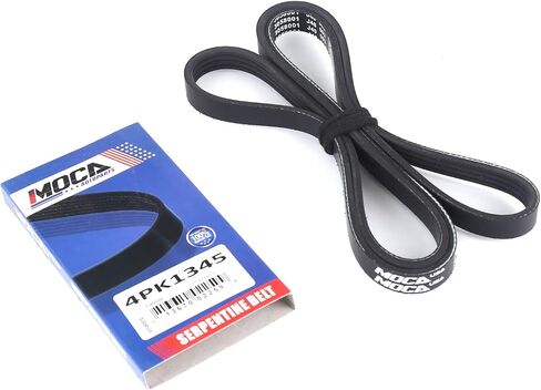 MOCA 4PK1345 & 5PK805 & 5PK1235 3 Pcs EPDM Serpentine Belts fits for Nissan 1999-2004 Xterra Frontier 3.3L 3275CC V6 Gas SOHC in Saudi Arabia