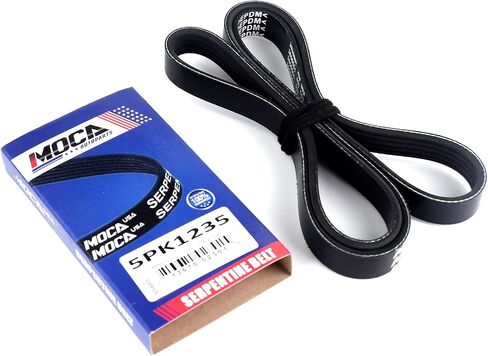 MOCA 4PK1345 & 5PK805 & 5PK1235 3 Pcs EPDM Serpentine Belts fits for Nissan 1999-2004 Xterra Frontier 3.3L 3275CC V6 Gas SOHC in Saudi Arabia