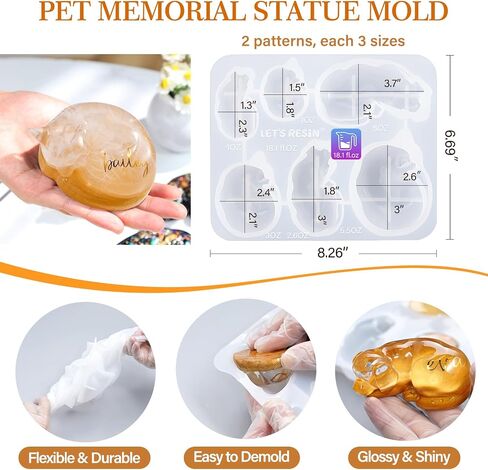 LET’S Resin 3pcs Animal Resin Molds, Large 3D Chicken & Duck Resin Molds Silicone, Flexible Effortless Demoldable Epoxy Molds for Resin Casting, Soap, Candle, Flowers Preservation, Chicken Decor in Saudi Arabia