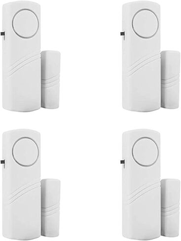 10 Pack Window Alarm Door Magnetic Sensor Alarm for Home Security System, Pool Door Alarm for Kids Safety Toddler Door Open Alarm Sensor in Saudi Arabia