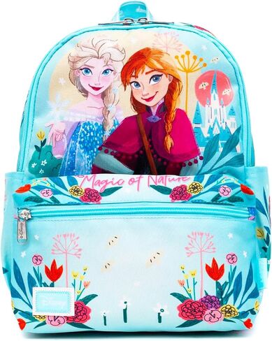 Disney Frozen Mini Backpack for Girls - Bundle with 13" Elsa and Anna Mini Bag for Toddlers Plus Water Bottle Frozen Small Backpack for Kids in Saudi Arabia