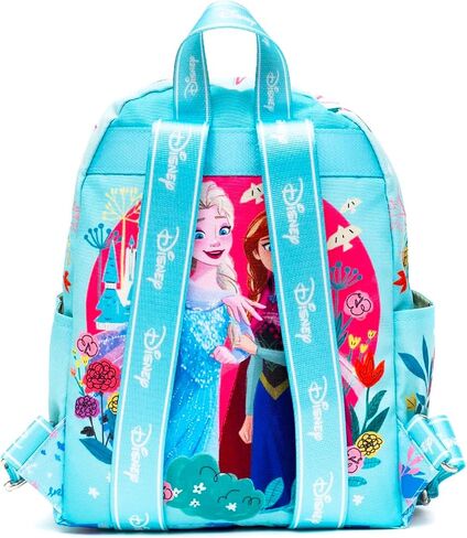 Disney Frozen Mini Backpack for Girls - Bundle with 13" Elsa and Anna Mini Bag for Toddlers Plus Water Bottle Frozen Small Backpack for Kids in Saudi Arabia