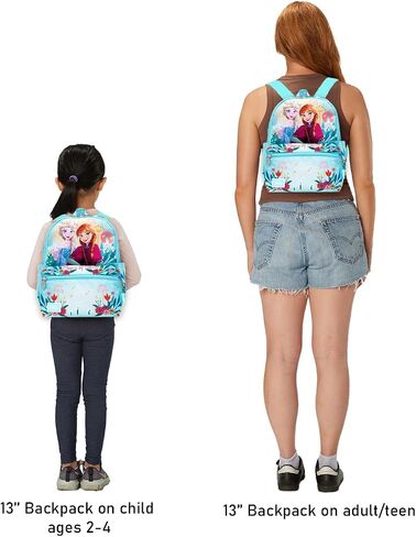Disney Frozen Mini Backpack for Girls - Bundle with 13" Elsa and Anna Mini Bag for Toddlers Plus Water Bottle Frozen Small Backpack for Kids in Saudi Arabia