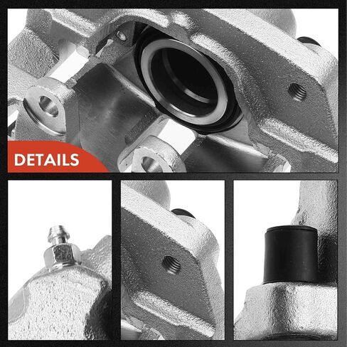A-Premium Disc Brake Caliper Assembly with Bracket Compatible with Select BMW and Land Rover Models - X5 2000-2006, Range Rover 2003-2005, L6 3.0L, V8 4.4L - Front Left Driver Side in Saudi Arabia