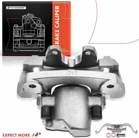 A-Premium Disc Brake Caliper Assembly with Bracket Compatible with Select BMW and Land Rover Models - X5 2000-2006, Range Rover 2003-2005, L6 3.0L, V8 4.4L - Front Left Driver Side in Saudi Arabia