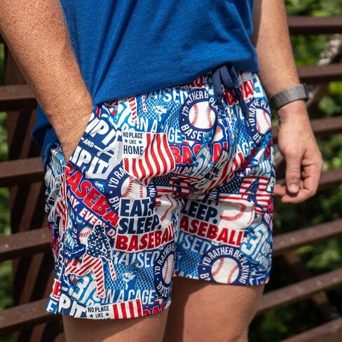 ChalkTalkSPORTS HydroActive Baseball Shorts - Baseball Athletic Shorts & Swim Trunks - Compression Liner - Youth & Adult in Saudi Arabia