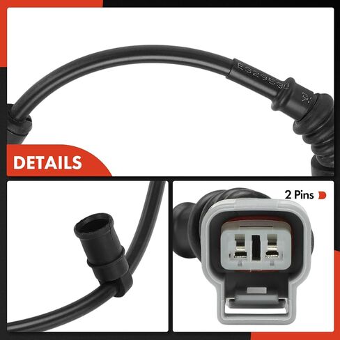 A-Premium Rear Driver or Passenger Brake Pad Wear Sensor Compatible with Lexus GS F 2016-2020, RC F 2015-2022 in Saudi Arabia