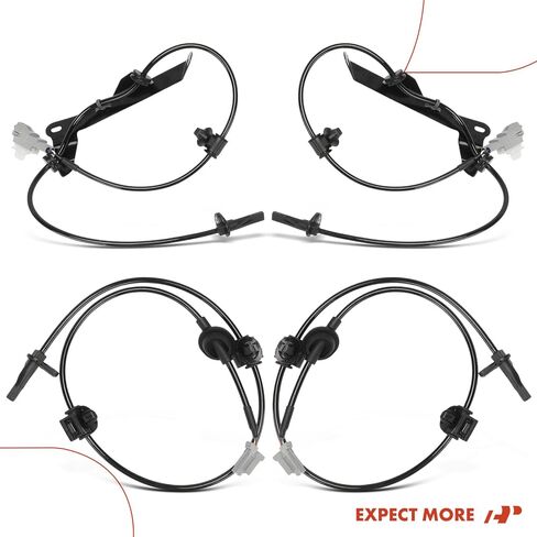 A-Premium 4PCS Front & Rear ABS Wheel Speed Sensor Compatible with Subaru Models - Legacy 2010 2011 2012 2013 2014 in Saudi Arabia