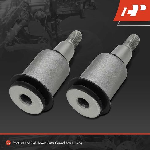 A-Premium 2 x Front Lower Outer Control Arm Bushing Kit, Compatible with GMC Envoy 2002-2009, Envoy XL XUV & Buick Rainier & Chevrolet Trailblazer EXT & Oldsmobile & Saab in Saudi Arabia
