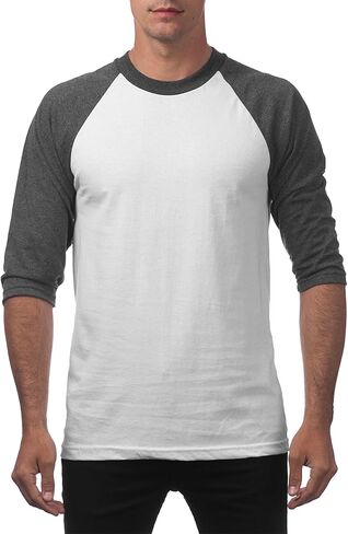 قميص بيسبول رجالي برقبة دائرية وأكمام 3/4 من Pro Club in Kuwait