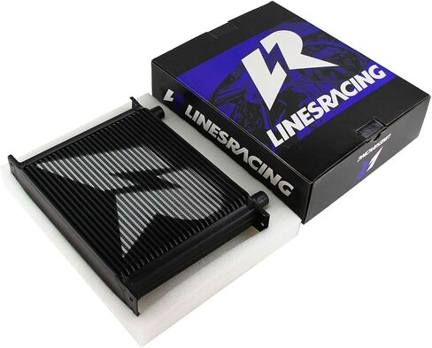 30 Row AN10-10AN Oil Cooler Universal Engine Transmis​sion Aluminum Black (Black) in Kuwait