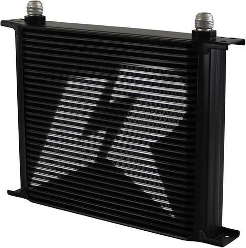 30 Row AN10-10AN Oil Cooler Universal Engine Transmis​sion Aluminum Black (Black) in Kuwait