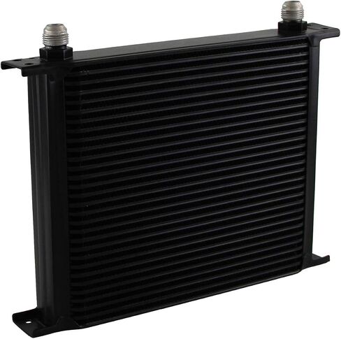 30 Row AN10-10AN Oil Cooler Universal Engine Transmis​sion Aluminum Black (Black) in Kuwait
