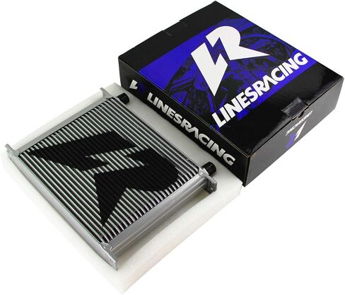 30 Row AN10-10AN Oil Cooler Universal Engine Transmis​sion Aluminum Black (Black) in Kuwait