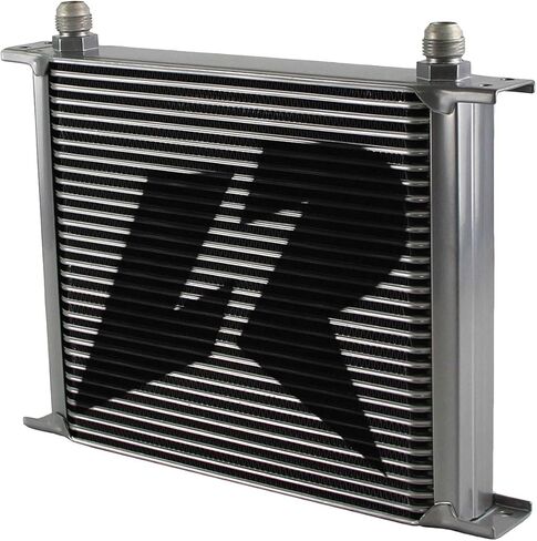 30 Row AN10-10AN Oil Cooler Universal Engine Transmis​sion Aluminum Black (Black) in Kuwait
