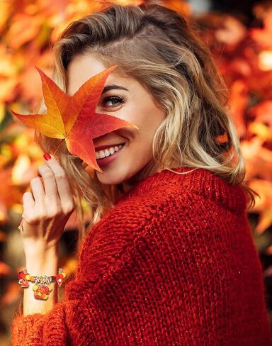 3Pack Thanksgiving Bracelets Beaded Stretch Fall Bracelets Pumpkin Turkey Maple Leaf Charm Bracelets Thanksgiving Autumn Holiday Festive Jewelry Gifts for Women in Saudi Arabia