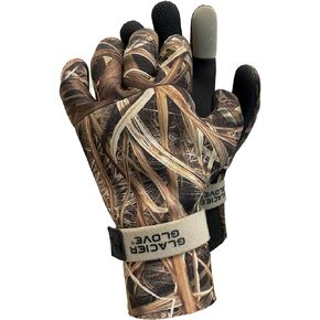 Glacier Glove Pro Waterfowler Gloves - Shadowgrass Blades