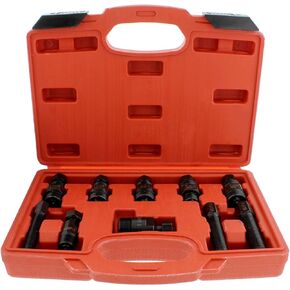ABN Fly Wheel Puller Motorcycle Flywheel Puller Set Flywheel Puller Tool, Universal Flywheel Puller Set – Metric, 10pc