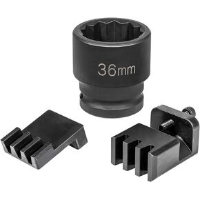 Sunluway 22100 Flywheel Locking Tool with 36mm 3/4" Socket Wench for 6.6L Duramax Engine