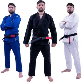 Academy Gi | Lightweight BJJ Gi with Free White Belt | BJJ Kimono for Men & Women | Durable Jiu Jitsu Gi