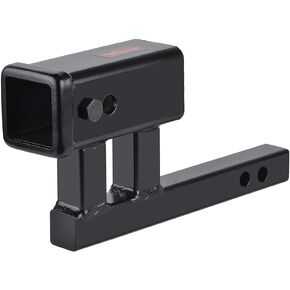 84125 Towever 1.25 to 2 inch Hitch Adapter, 4.25 inch Hitch Rise for Hitch Extender, 350 lbs TW