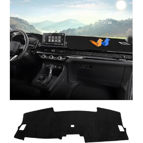 Autorder Dashboard Cover Mat for 2023 2024 Honda CR-V CRV Accessories Dash Cover Flannel Dash Mat Sunshade Glare UV Rays Protector(Without Hud)