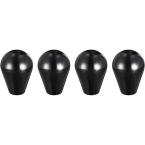 HARFINGTON Revolving Handle Grip, M6x40mm Female Thread Phenolic Handle Threaded Oval Ball Knobs with Brass Insert Machine Handle for Industry Lathe Milling Replacement Parts